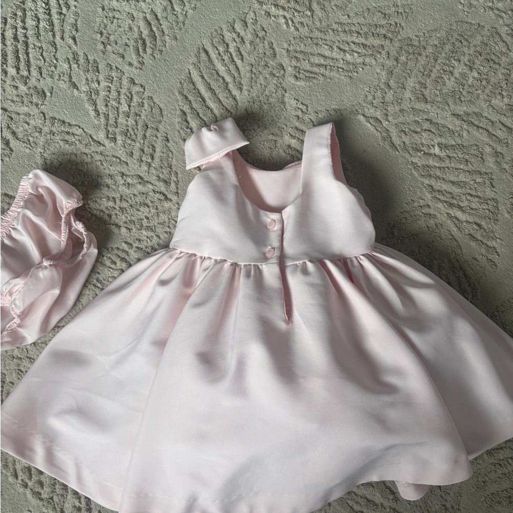 Janie and Jack Pink Sleeveless Dress - Picture 2 of 7